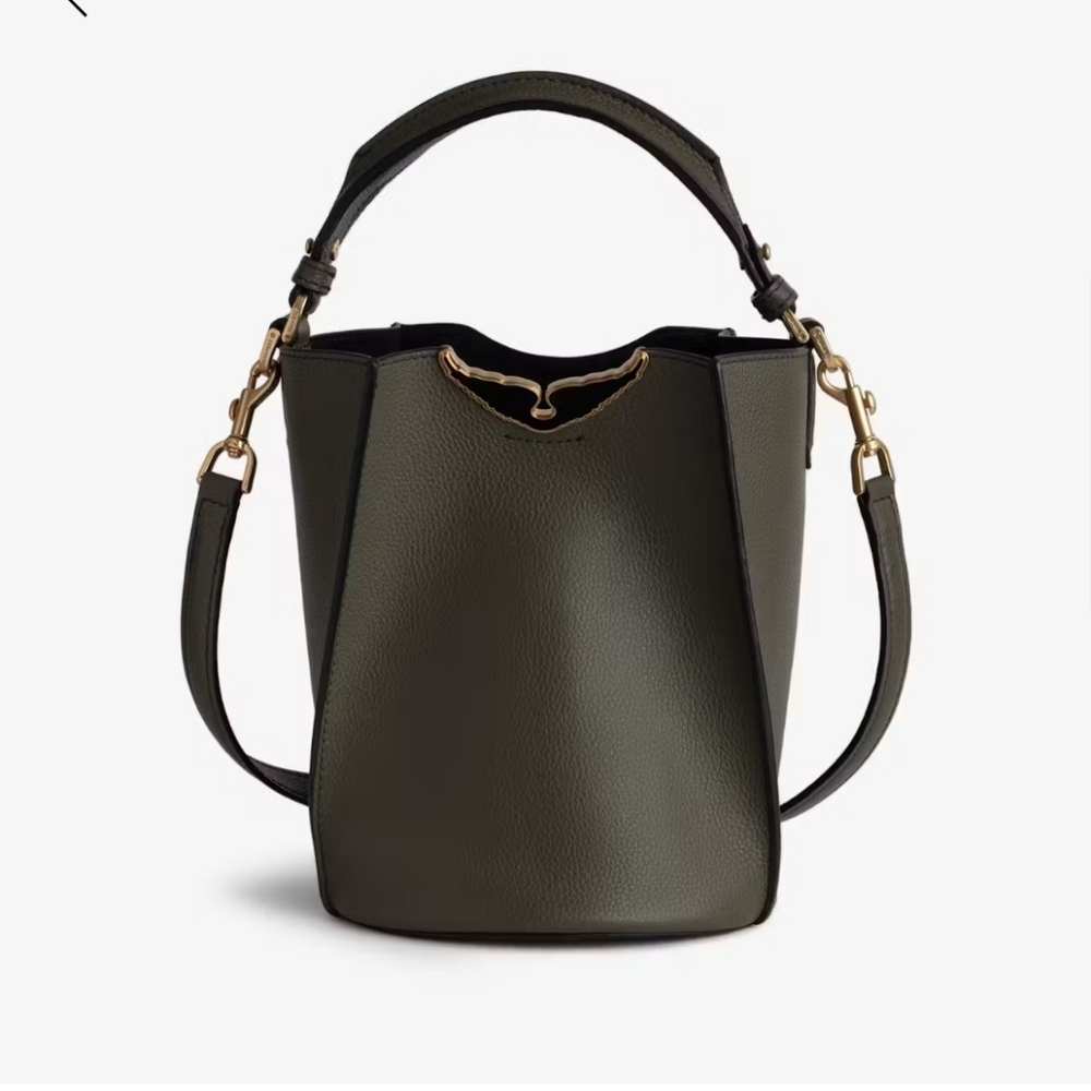Borderline Green Bucket Bag